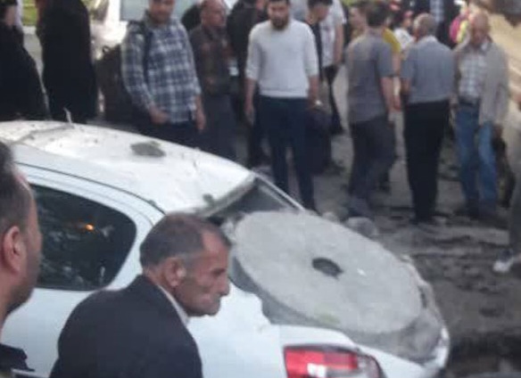 انفجار در پارک پلیس تبریز