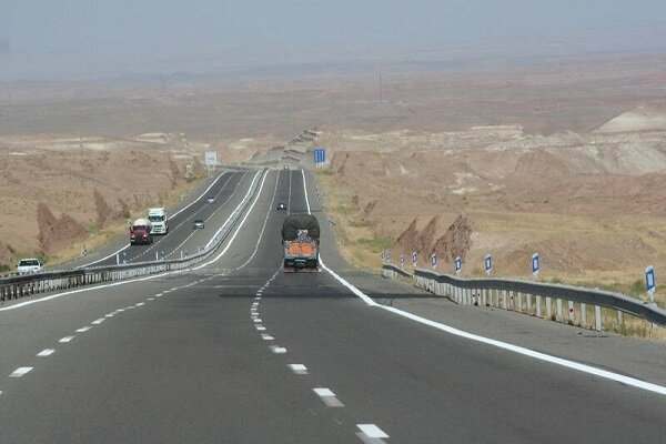 گزارشی از وضعیت عجیب اتوبان تبریز _زنجان