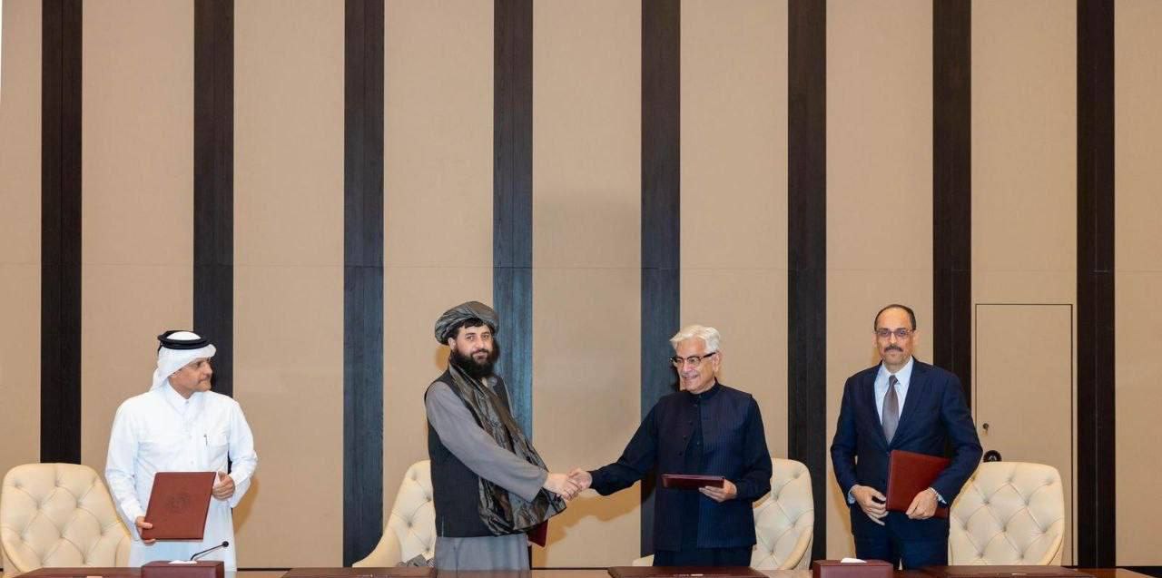 توافق پاکستان و افغانستان بر سر آتش‌بس با میانجیگری قطر