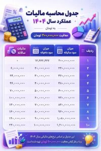 مالیات سالانه اصناف چطور محاسبه می‌شود؟