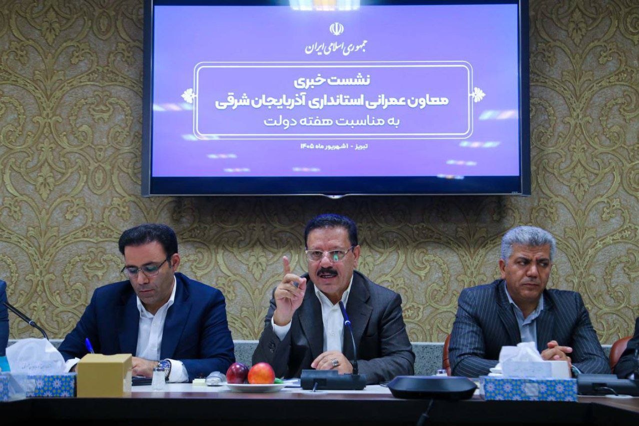 رکورد عمرانی آذربایجان شرقی در هفته دولت با افتتاح ۱۳۵۵ پروژه