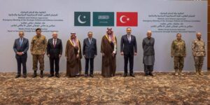 نشست سه‌جانبه ترکیه، عربستان و پاکستان در ریاض