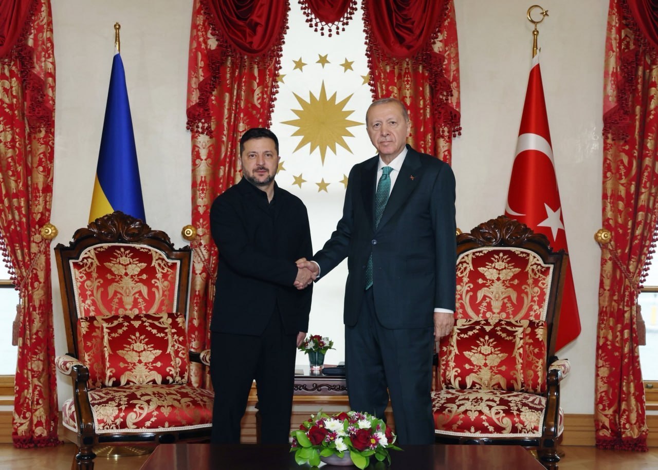 دیدار زلنسکی و اردوغان در استانبول